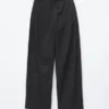 Pantalon en sergé de coton avec cordon de serrage