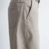 Pantalon en sergé à jambes larges