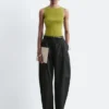 Pantalon à jambes larges