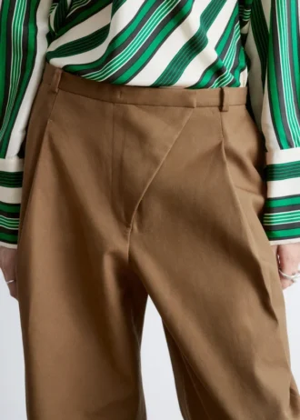 Pantalon à jambes larges