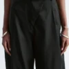 Pantalon à jambes larges