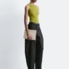 Pantalon à jambes larges