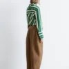 Pantalon à jambes larges