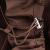 Pantalon à jambes larges et cordon de serrage
