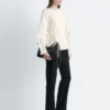 Pantalon sur mesure à plis marqués