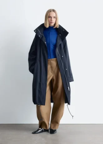 Parka à cordons