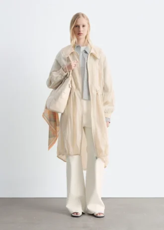 Parka à cordons