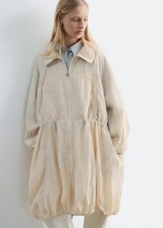 Parka à cordons