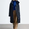 Parka à cordons
