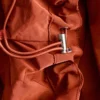 Parka technique à capuche en nylon