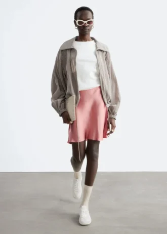 Portefeuille en cuir tressé