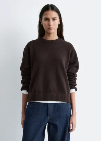 Pull ample en maille