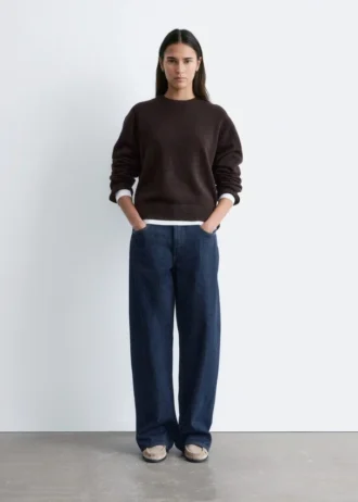 Pull ample en maille