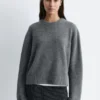 Pull ample en maille