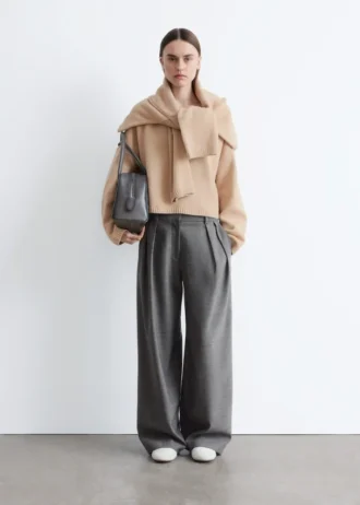 Pull en cachemire et coton