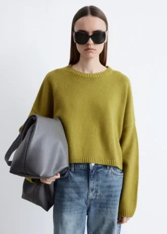 Pull en cachemire et coton