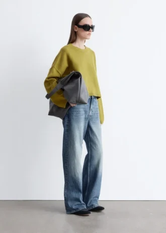 Pull en cachemire et coton