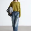 Pull en cachemire et coton