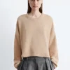 Pull en cachemire et coton