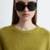 Pull en cachemire et coton