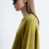 Pull en cachemire et coton
