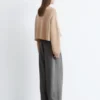 Pull en cachemire et coton