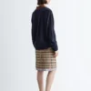 Pull en laine mérinos à col en V