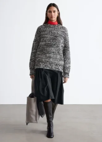 Pull en laine oversize
