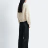 Pull en maille bouclée