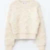 Pull en maille bouclée