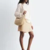 Pull en maille de soie et coton