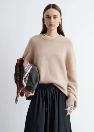 Pull en mélange d&rsquo;alpaga