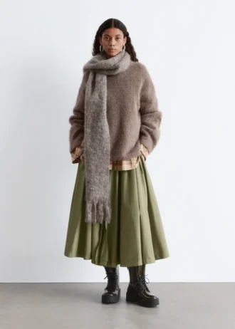 Pull en mélange de mohair