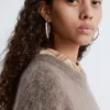 Pull en mélange de mohair