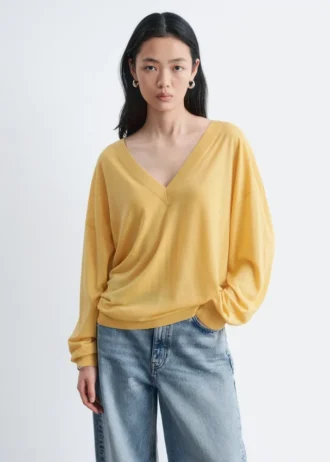 Pull oversize en laine mérinos
