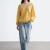 Pull oversize en laine mérinos