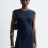 Robe longue ajustée en satin