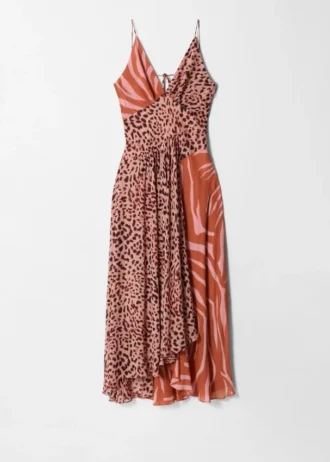 Robe longue à bretelles