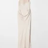 Robe longue brodée