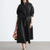 Robe longue en coton