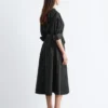 Robe longue en coton