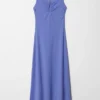 Robe midi à boucles