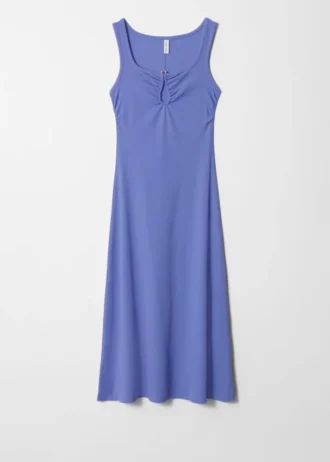 Robe midi à boucles