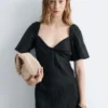 Robe midi en lin