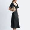 Robe midi en lin