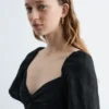 Robe midi en lin