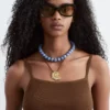 Robe midi en maille