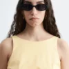 Robe midi à nouer dans le dos
