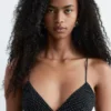 Robe midi à pois