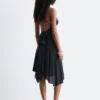 Robe midi à pois